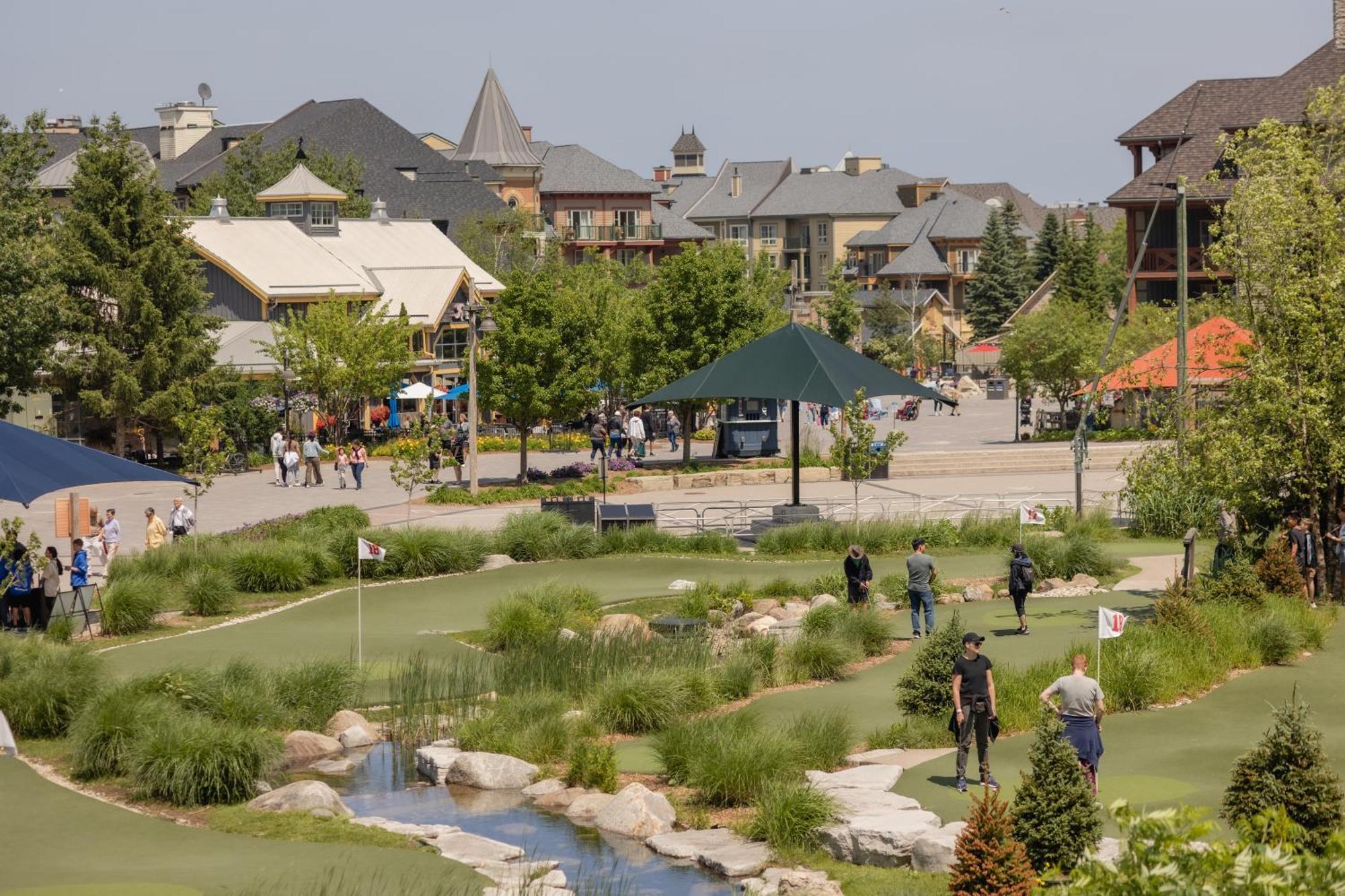 Blue Mountain Resort Inn Blue Mountains Bagian luar foto
